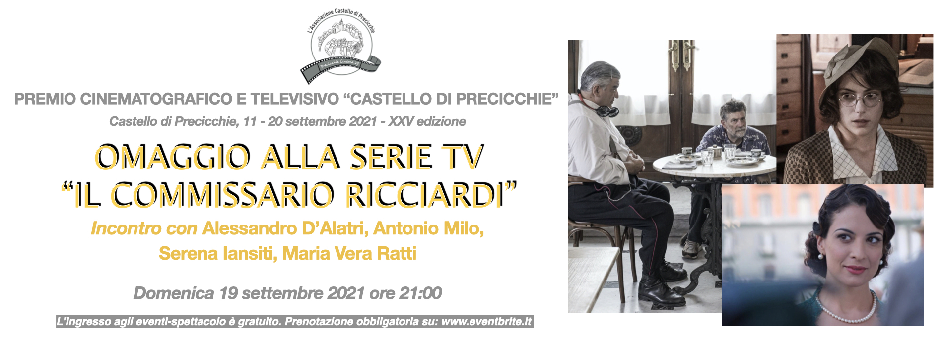 Omaggio alla serie TV Il Commissario Ricciardi